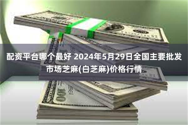 配资平台哪个最好 2024年5月29日全国主要批发市场芝麻(白芝麻)价格行情