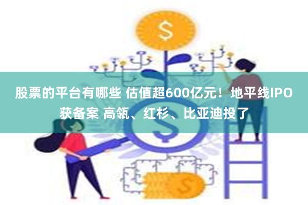 股票的平台有哪些 估值超600亿元！地平线IPO获备案 高瓴、红杉、比亚迪投了