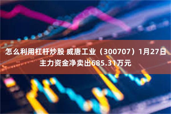 怎么利用杠杆炒股 威唐工业（300707）1月27日主力资金净卖出685.31万元