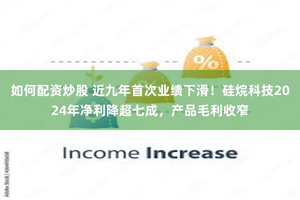 如何配资炒股 近九年首次业绩下滑！硅烷科技2024年净利降超七成，产品毛利收窄